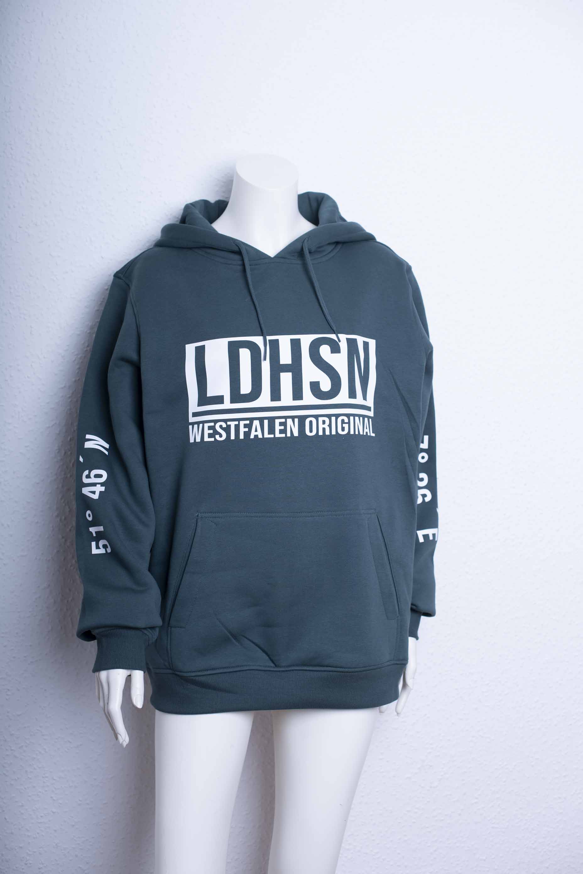 LDHSN Hoodie – Westfalen Original Moosgrün