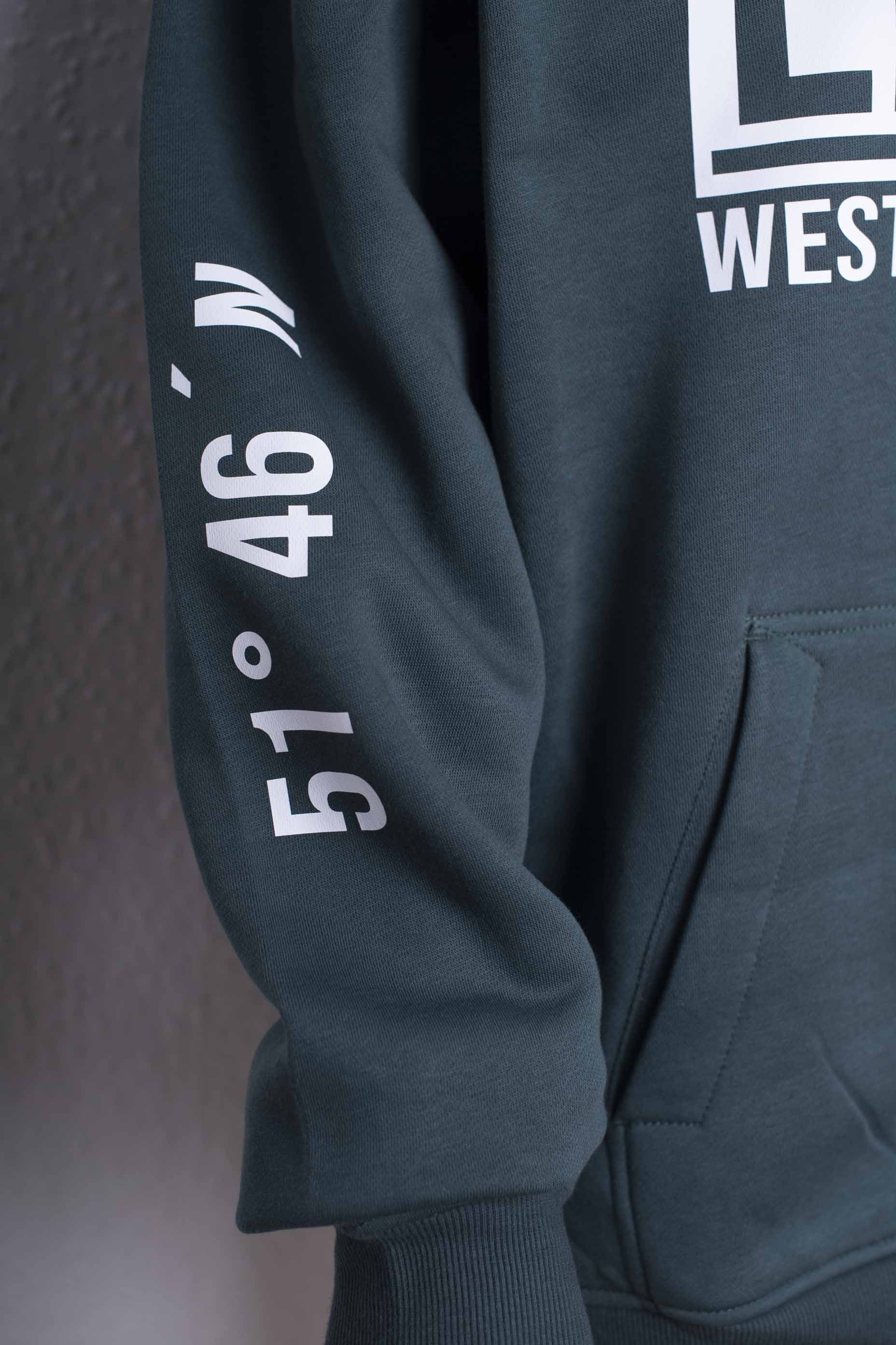 LDHSN Hoodie – Westfalen Original Moosgrün