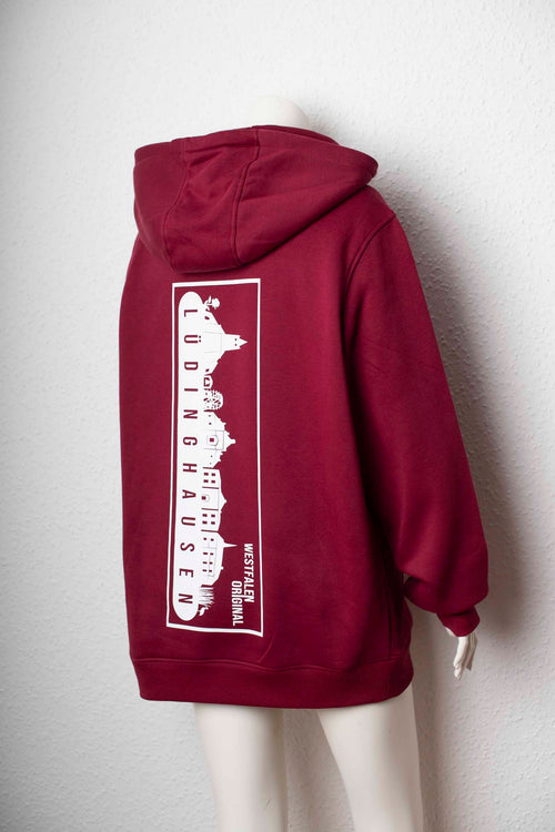 LDHSN Hoodie – Westfalen Original Kirschrot