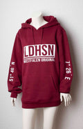 LDHSN Hoodie – Westfalen Original Kirschrot